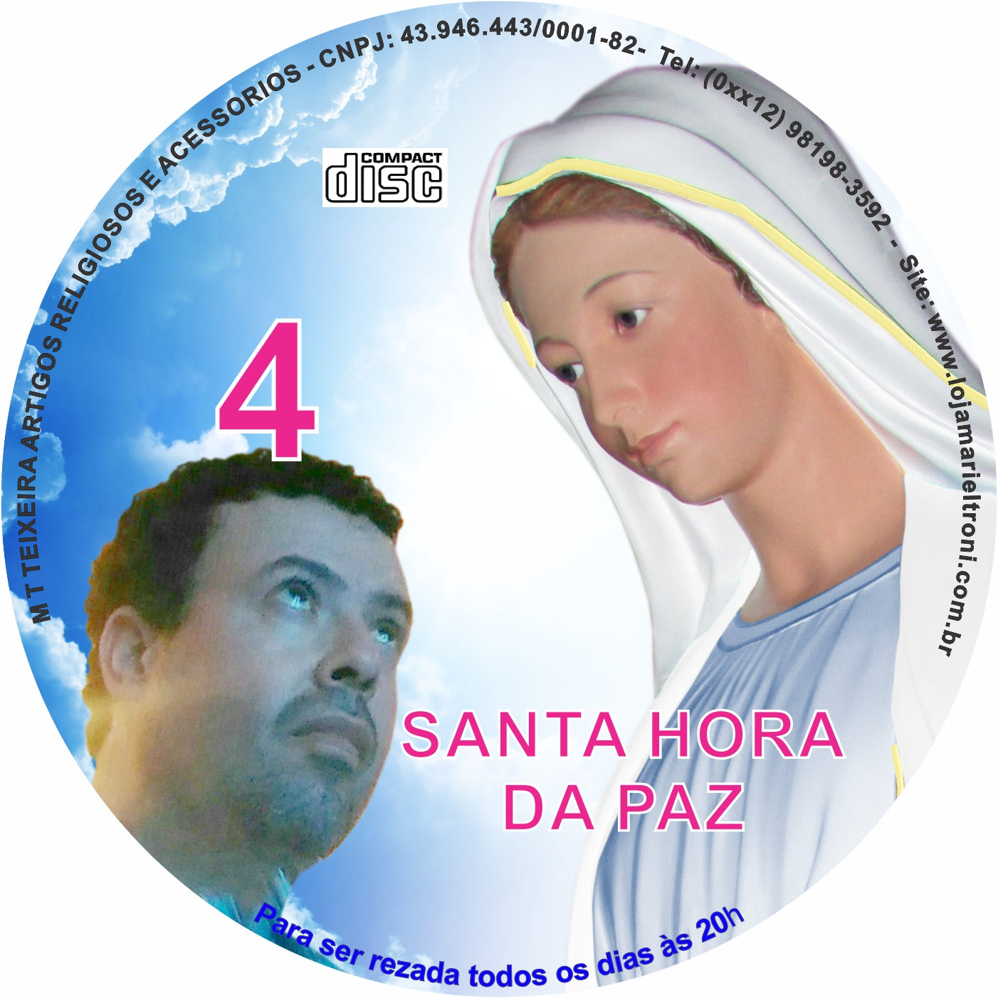 CD Hora da Paz 4 CD Hora da Paz 4